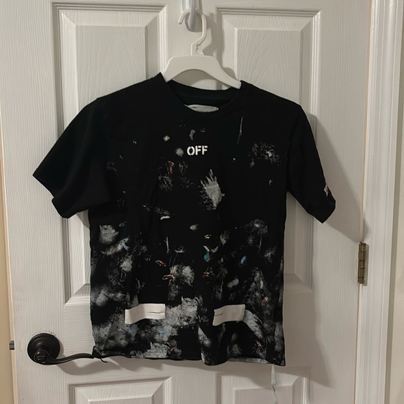 Off-White Seeing ThingsWashed T-Shirt 'Black'